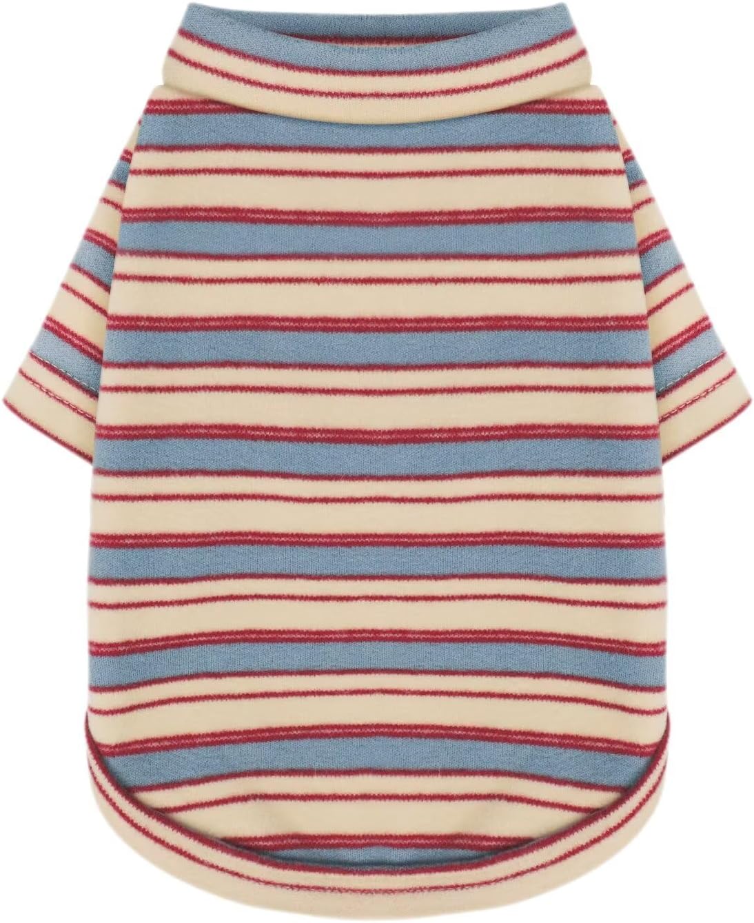 Stylish Striped Block Dog Shirt, Comfortable, Breathable, and Wrinkle-Resistant. Perfect Apparel for Small, Medium, & Large Dogs, a Must-Have for Pet Lovers XS